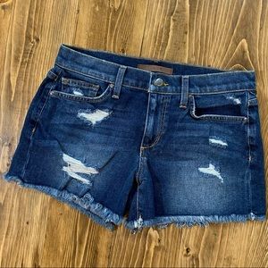 Joe’s Jeans distressed cutoff shorts